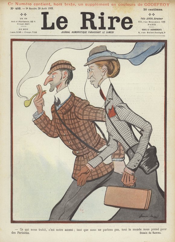 Illustration för Le Rire av Francisco Sancha y Lengo
