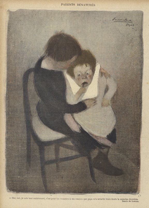 Illustration för Le Rire av Francisco Sancha y Lengo