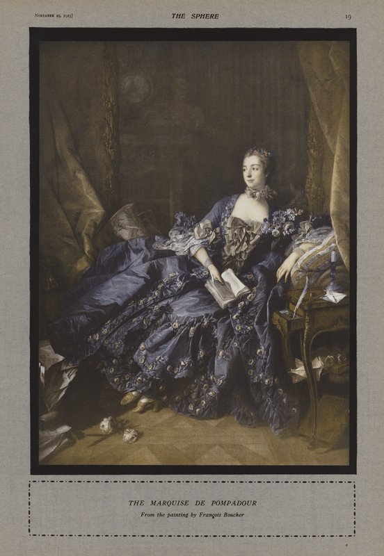 Markisin av Pompadour av François Boucher