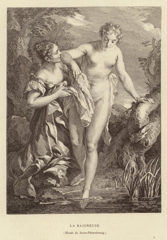 Badaren av Francois (after) Boucher