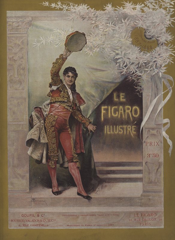 Omslag till Le Figaro Illustre, 1 december 1887 av Francois Schommer
