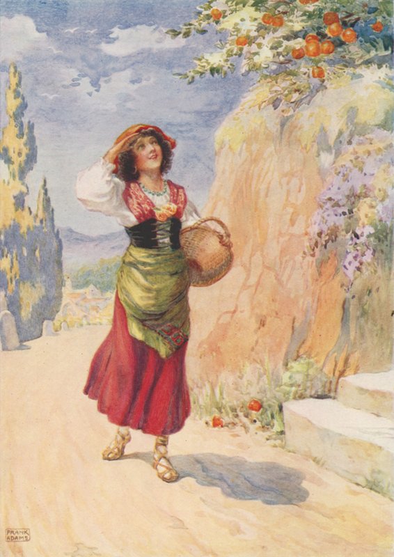 Pippa Passes, från Pippa Passes av Robert Browning av Frank Adams