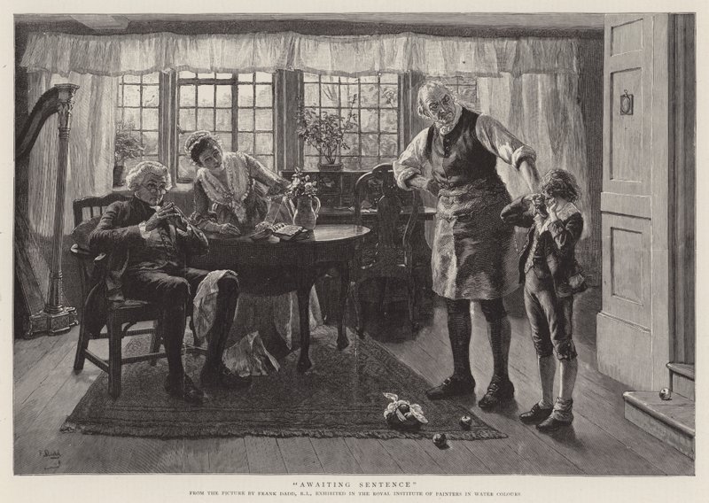 Väntar på dom av Frank Dadd