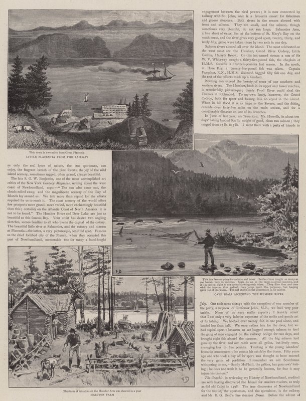 Jordbruk och sport i Newfoundland av Frank Dadd