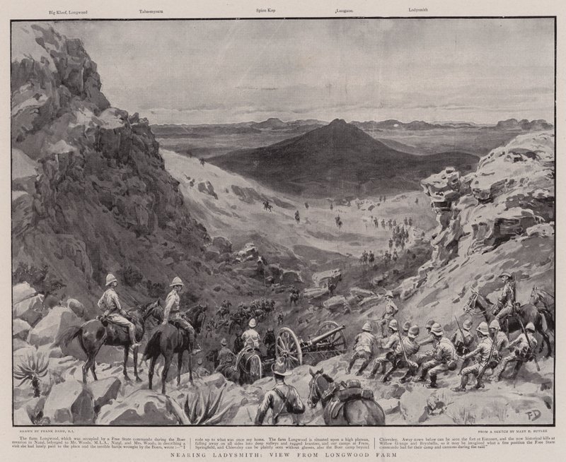 Nära Ladysmith, utsikt från Longwood Farm av Frank Dadd