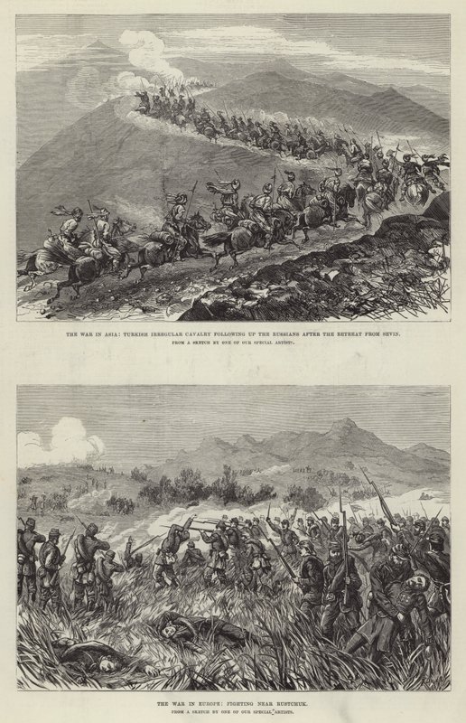 Rysk-turkiska kriget av Frank Dadd