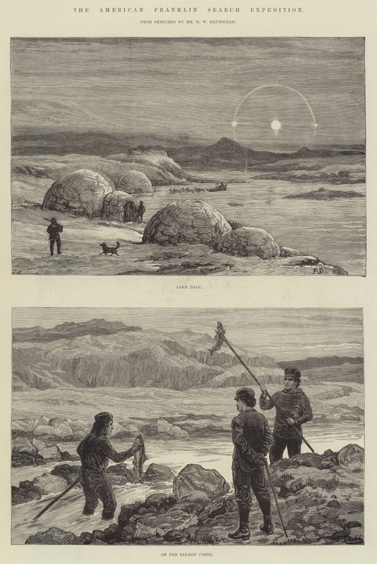 Den amerikanska Franklin-sökexpeditionen av Frank Dadd