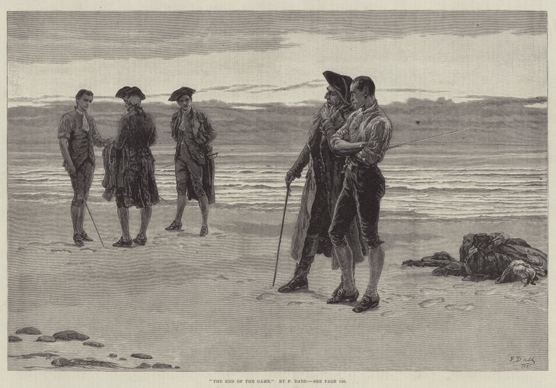 Slutet på spelet av Frank Dadd