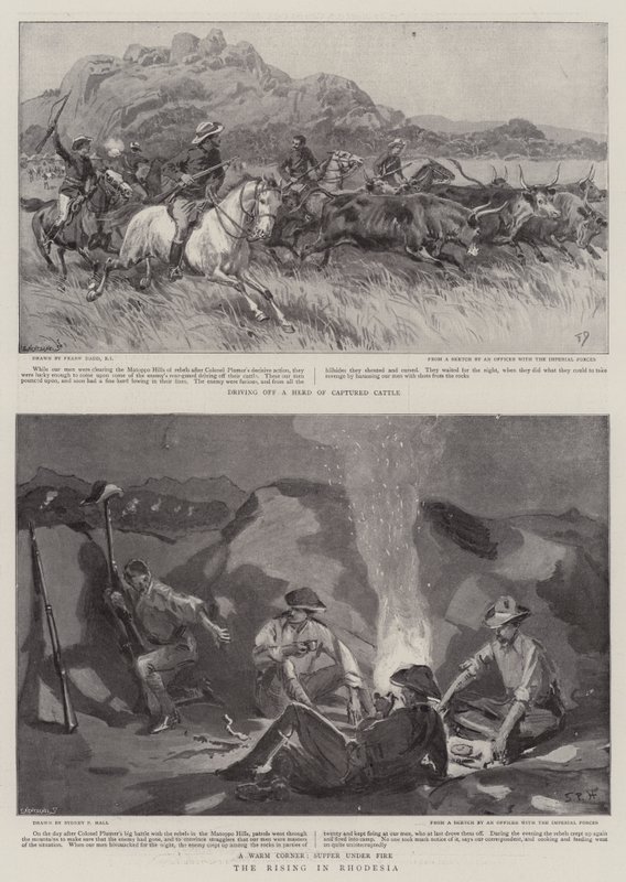 Upproret i Rhodesia av Frank Dadd