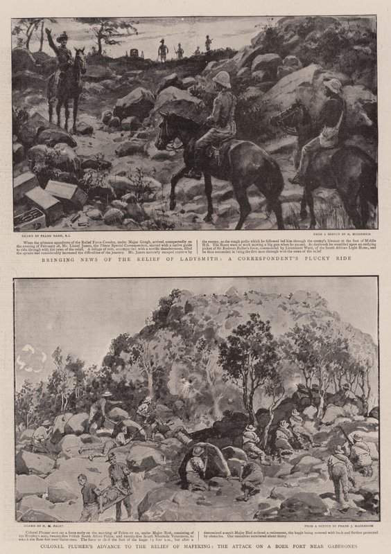 Kriget i Sydafrika av Frank Dadd