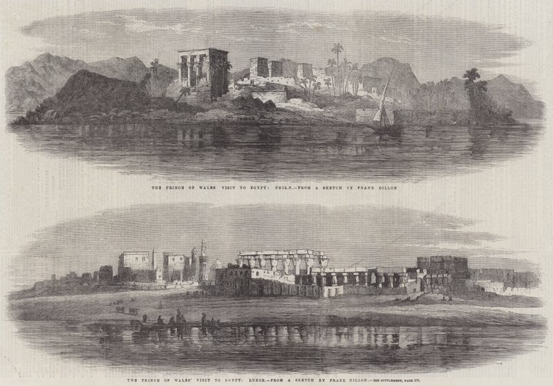 Prinsen av Wales besök i Egypten av Frank Dillon