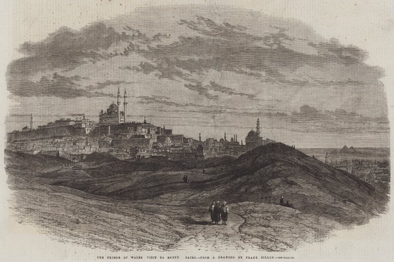 Prinsen av Wales besök i Egypten, Kairo av Frank Dillon