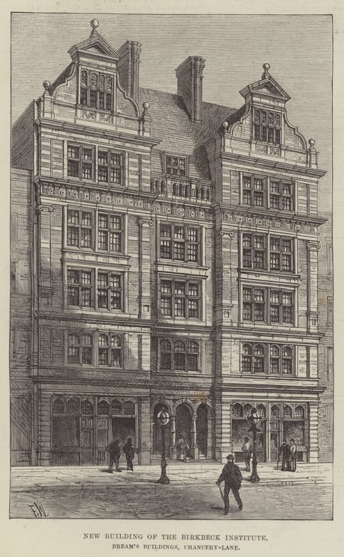 Birkbeckinstitutets nya byggnad, Bream