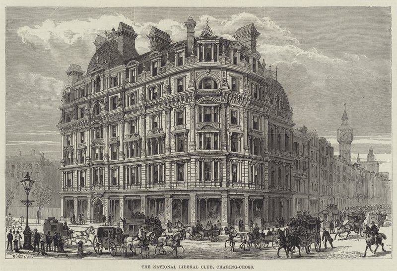 National Liberal Club, Charing-Cross av Frank Watkins