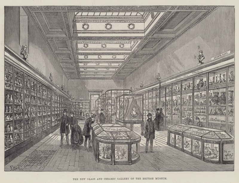 The New Glass and Ceramic Gallery of the British Museum av Frank Watkins