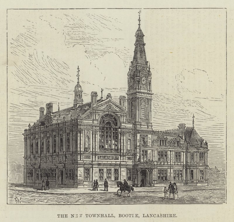 The New Townhall, Bootle, Lancashire av Frank Watkins