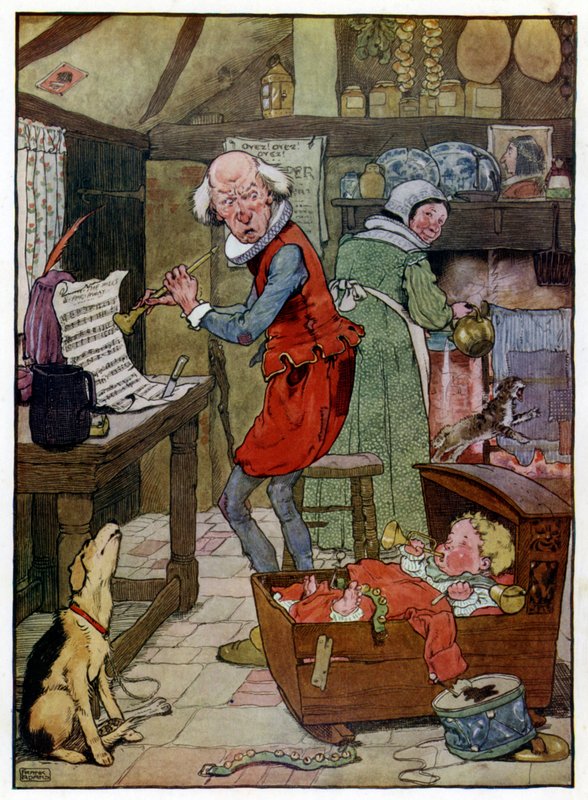 Illustration till The Story of Tom The Piper