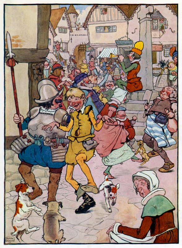 Illustration till The Story of Tom The Piper