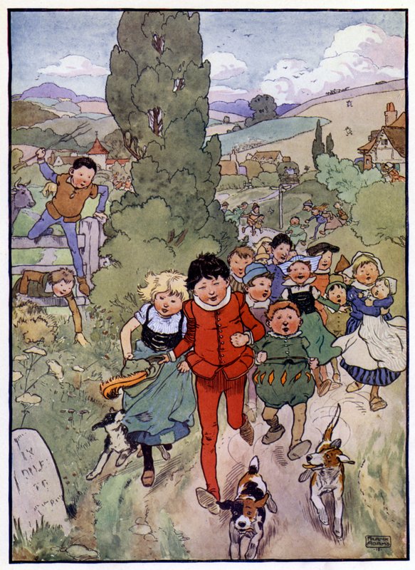 Illustration till The Story of Tom The Piper