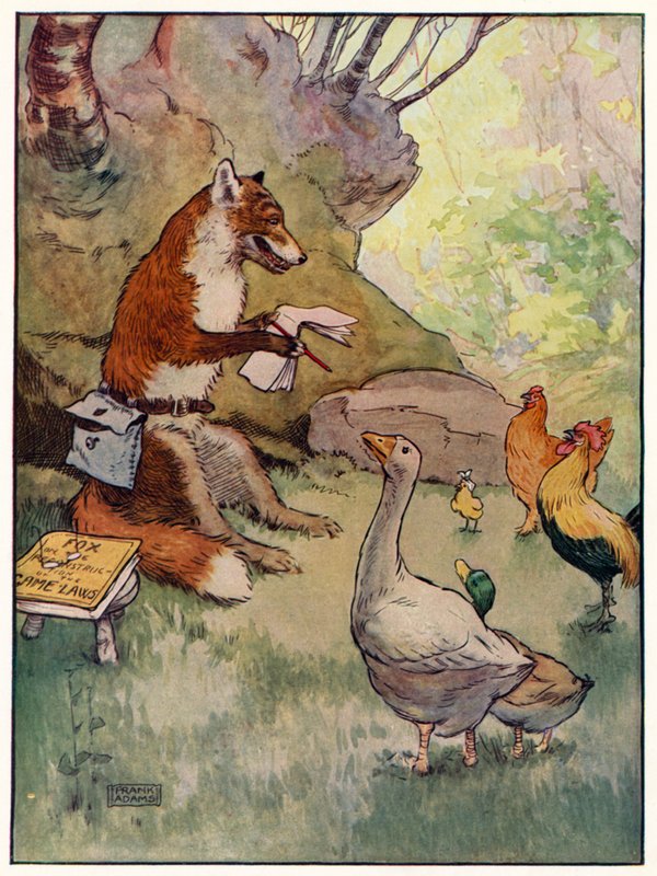 Liten kycklingpojke av Frank Adams