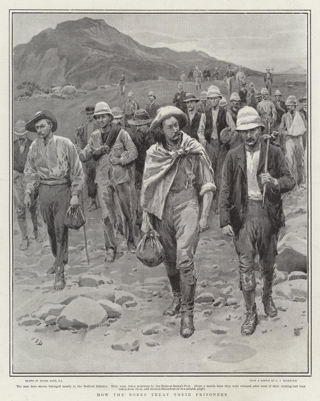 Hur boerna behandlar sina fångar av Frank Dadd