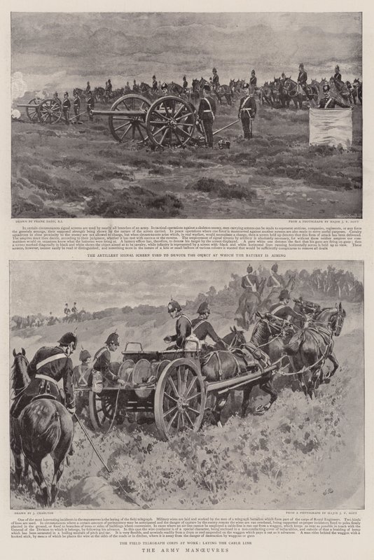Arméns manövrar av Frank Dadd