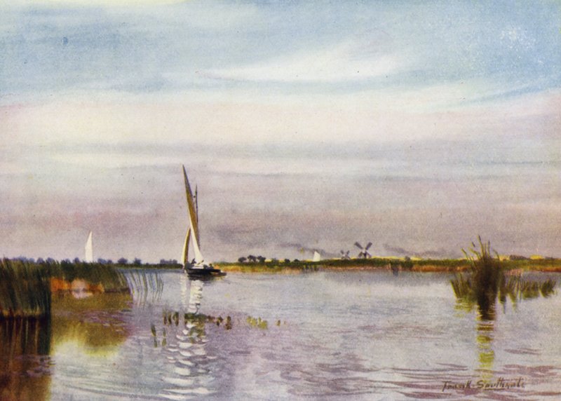 Norfolk Broads: Heigham Sounds av Frank Southgate