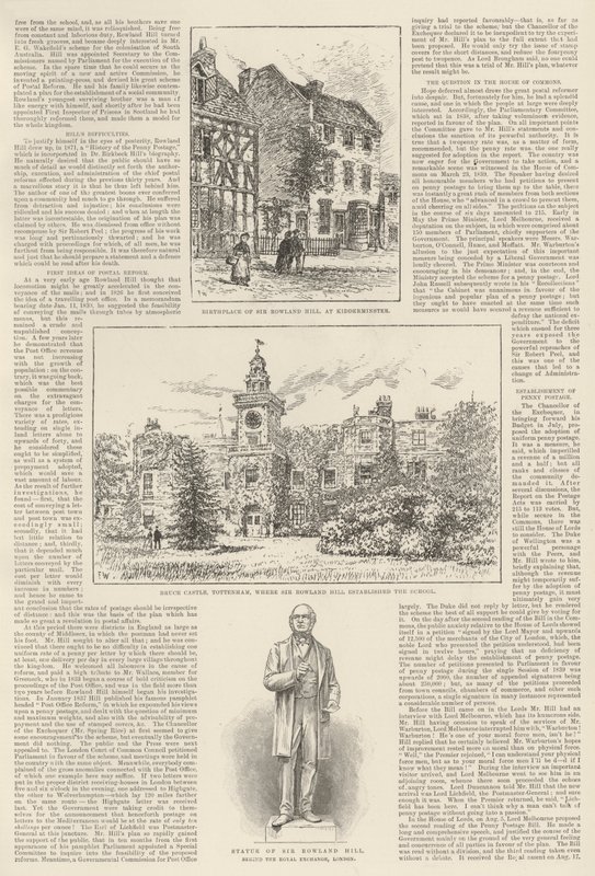 Sir Rowland Hill och Penny Porto, ett minnesvärt jubileum av Frank Watkins