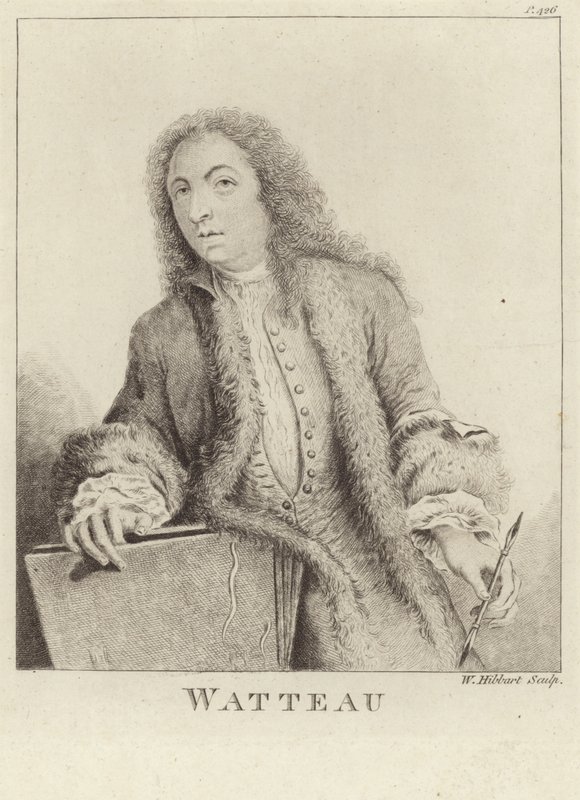 Jean Antoine Watteau, fransk målare av François Boucher