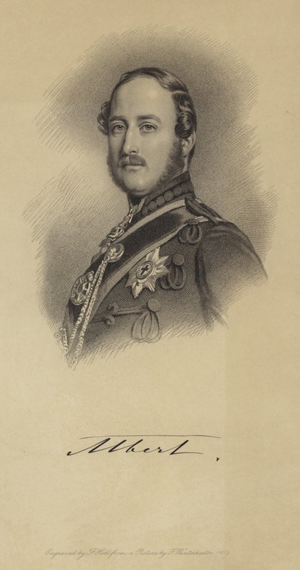 Porträtt av Albert, prinsgemål av Franz Xaver Winterhalter