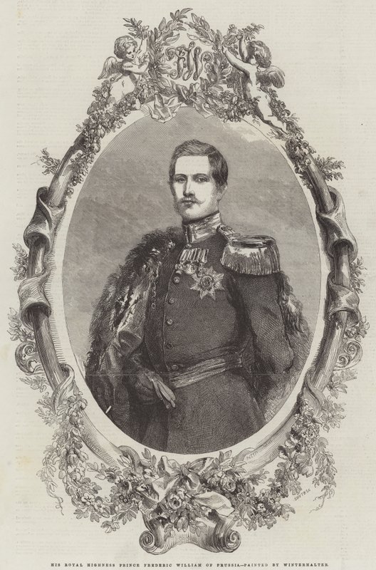 Hans kungliga höghet prins Fredrik William av Preussen av Franz Xaver Winterhalter