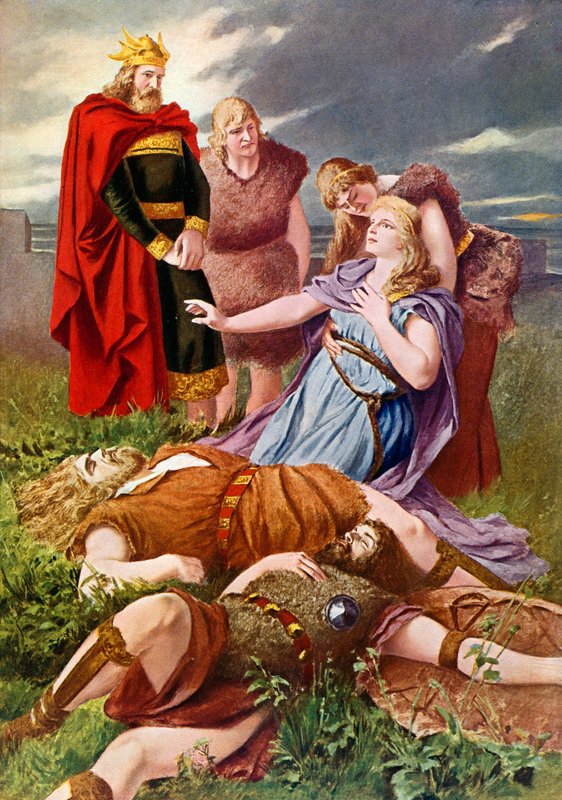 Tristan und Isolde, sista akten av Fred Leeke