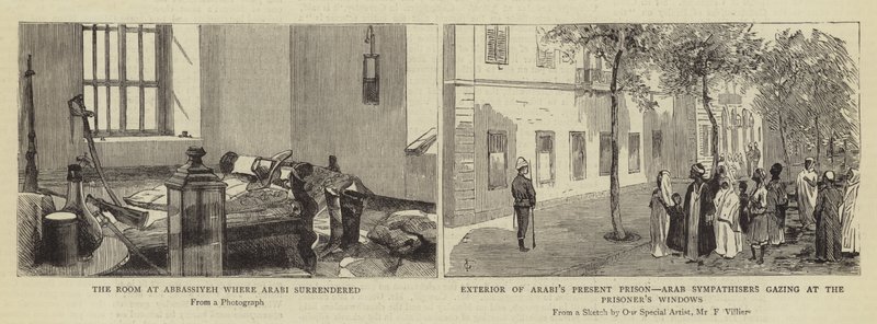 Arabi Pashas fängelse av Frederic Villiers