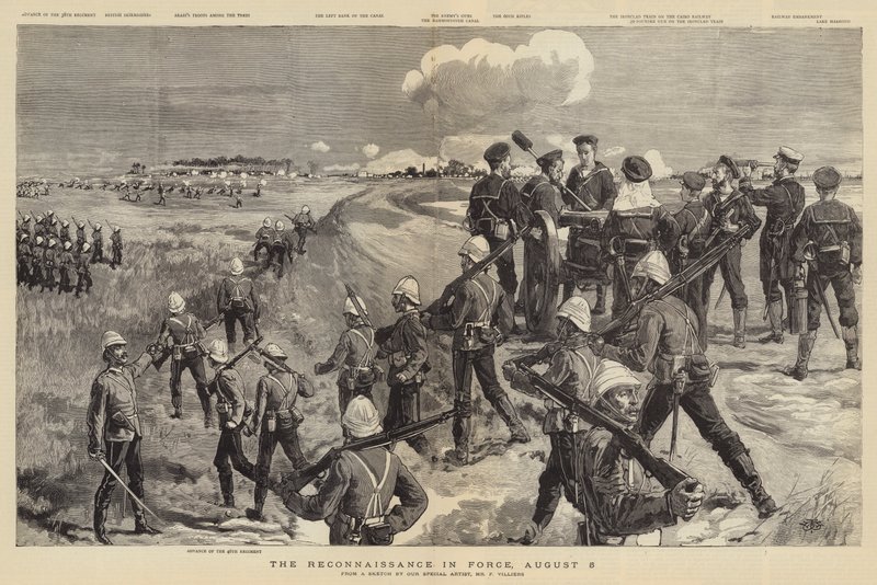 The Reconnaissance in Force, 8 augusti av Frederic Villiers