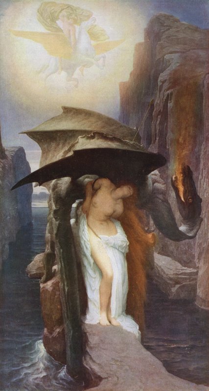 Perseus och Andromeda av Frederic Leighton