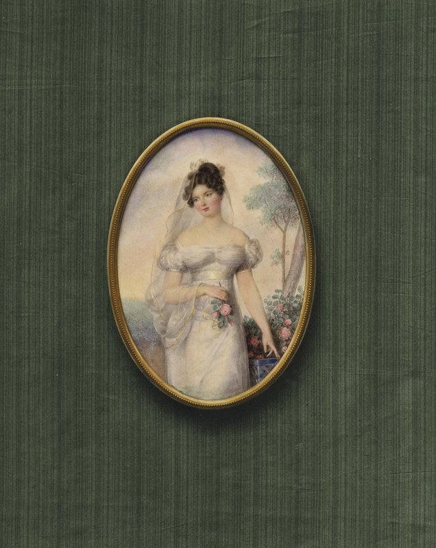 Porträtt av en okänd kvinna av Frederic Millet