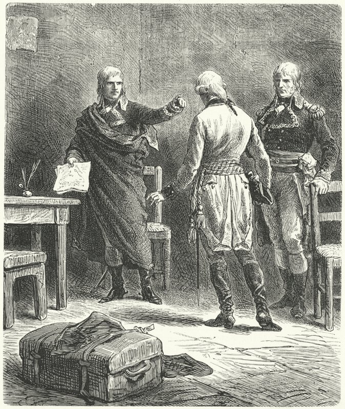Mantuas kapitulation till Napoleon Bonaparte av Frederic Theodore (after) Lix