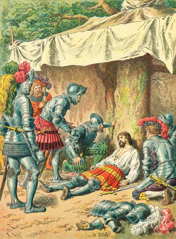 Bayards död av Frederic Theodore Lix