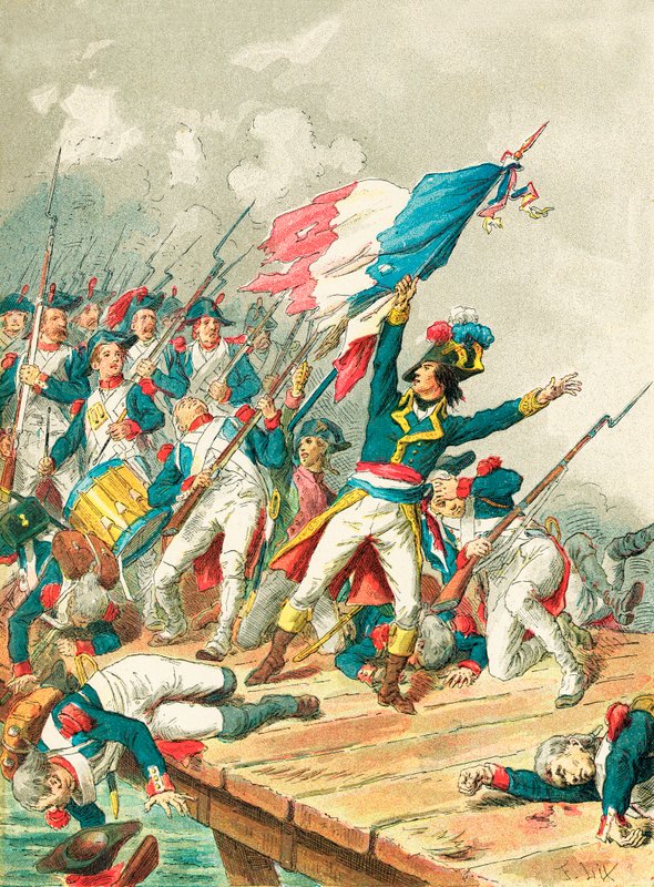 Napoleon Bonaparte vid Pont D