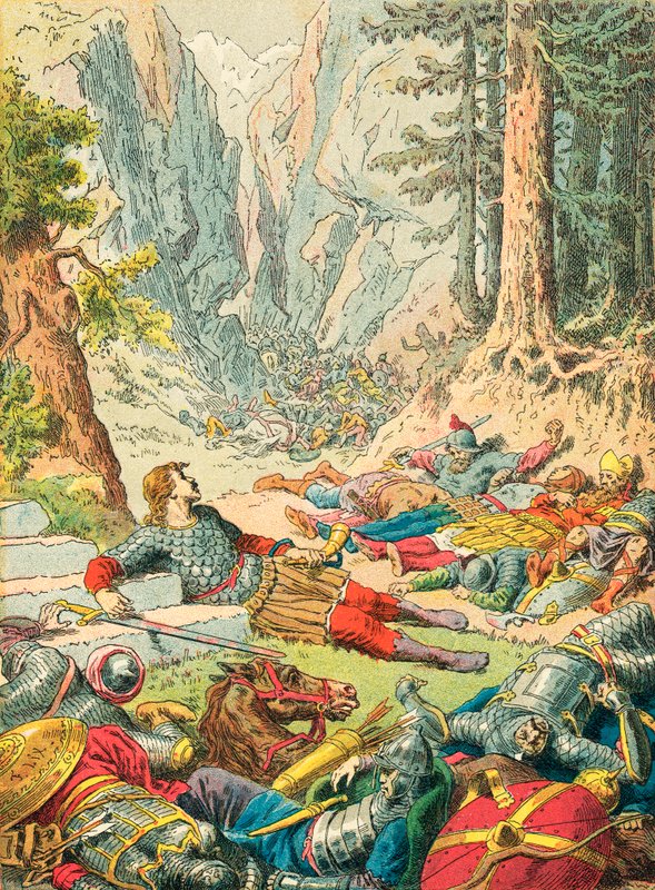 Roland i Roncevaux av Frederic Theodore Lix