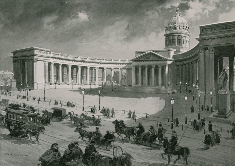 Kazan katedral av Frederic de Haenen
