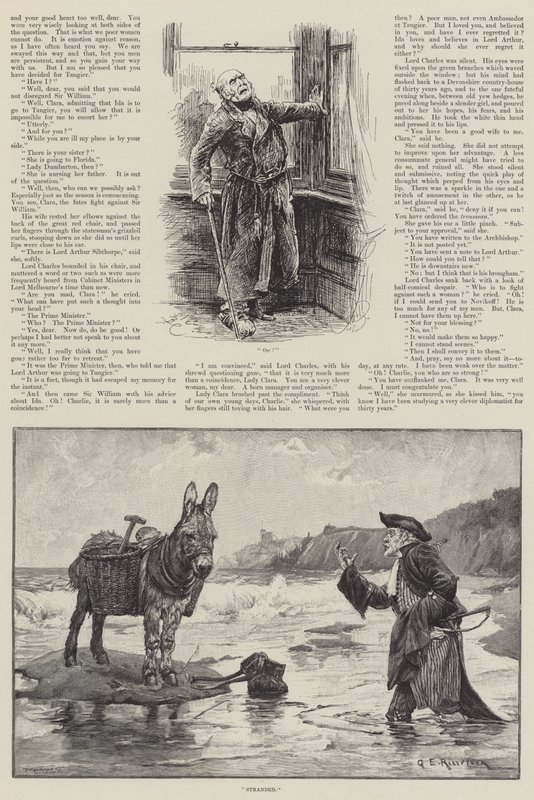 A Question of Diplomacy, av Arthur Conan Doyle av Frederick Barnard