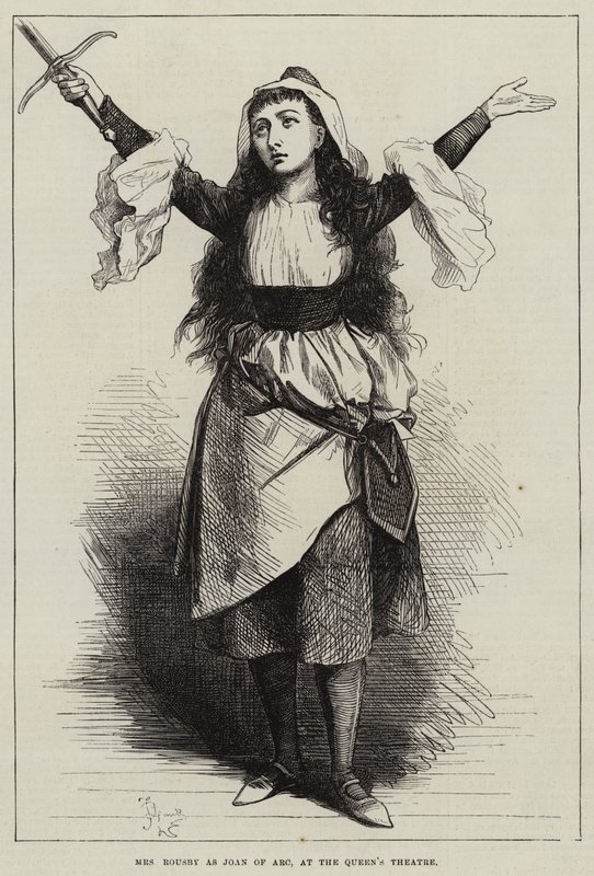 Mrs Rousby som Jeanne d