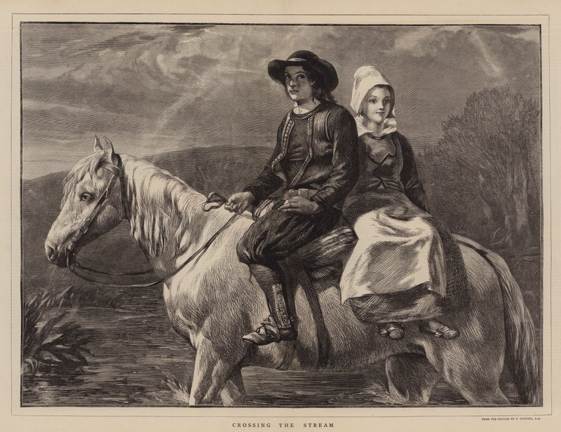 Korsar strömmen av Frederick Goodall