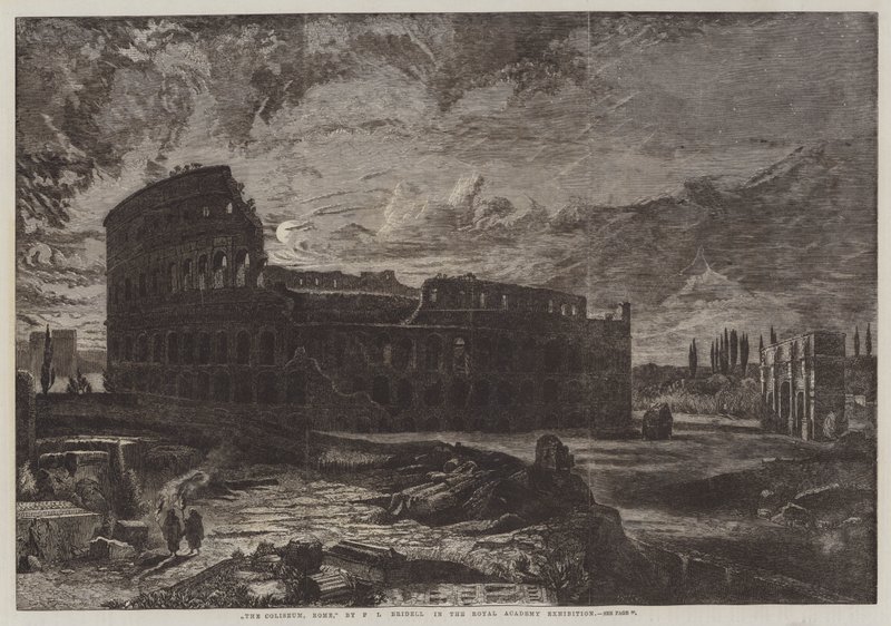 Colosseum, Rom av Frederick Lee Bridell