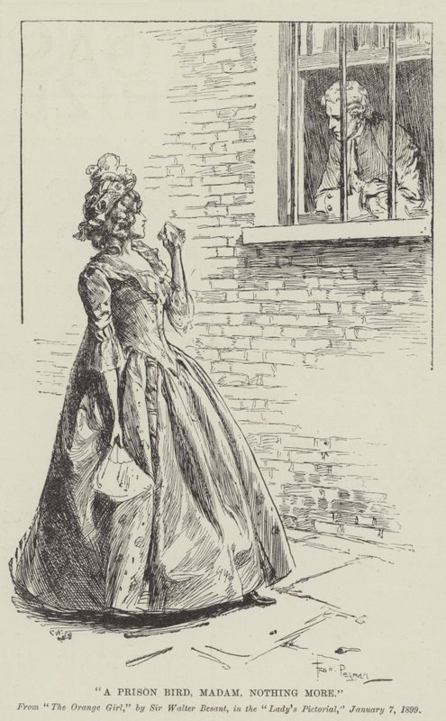 En fängelsefågel, fru, inget mer av Frederick Pegram