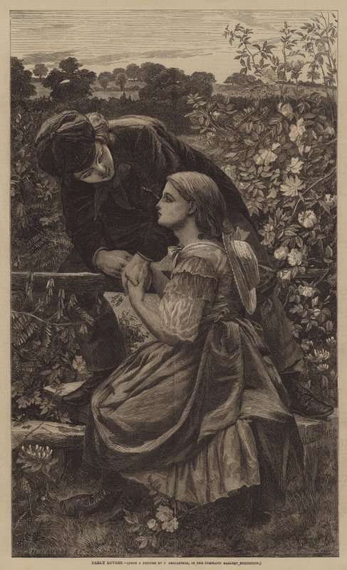Tidiga älskare av Frederick Smallfield