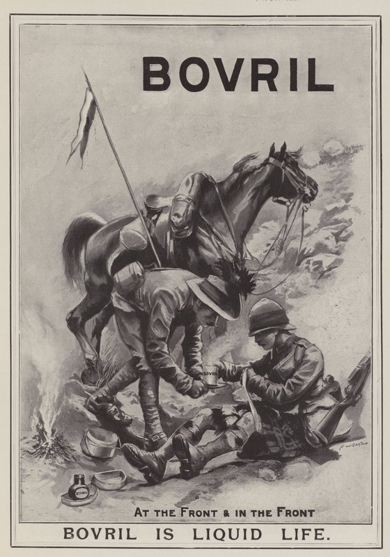 Annons, Bovril av Frederick William Burton