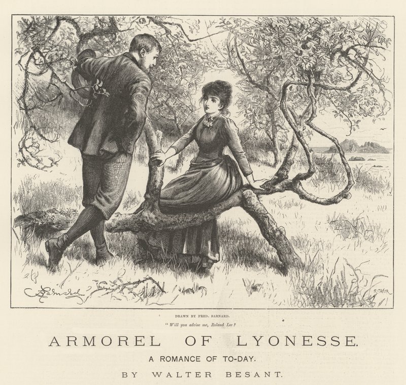 Armorel of Lyonesse, A Romance of To-Day, av Walter Besant av Frederick Barnard
