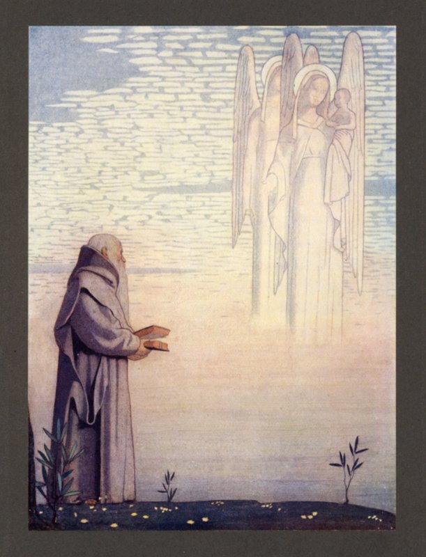 St Dunstan av Frederick Cayley Robinson